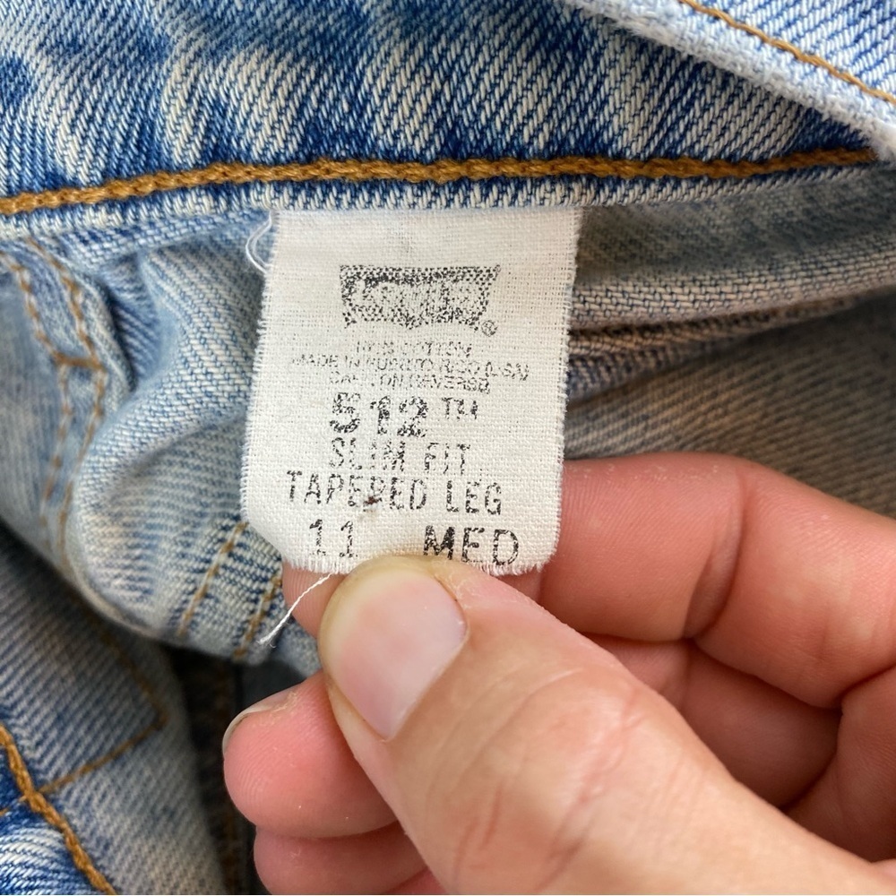 LEVI’S Upcycled DIY Boho Jean Shorts - Picture 4 of 4